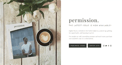 Desktop Screenshot of permissiontowrite.com